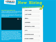 Tablet Screenshot of midwestjobs.collegepro.com